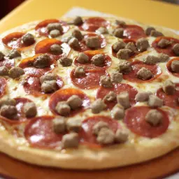Meat Slices Pizza